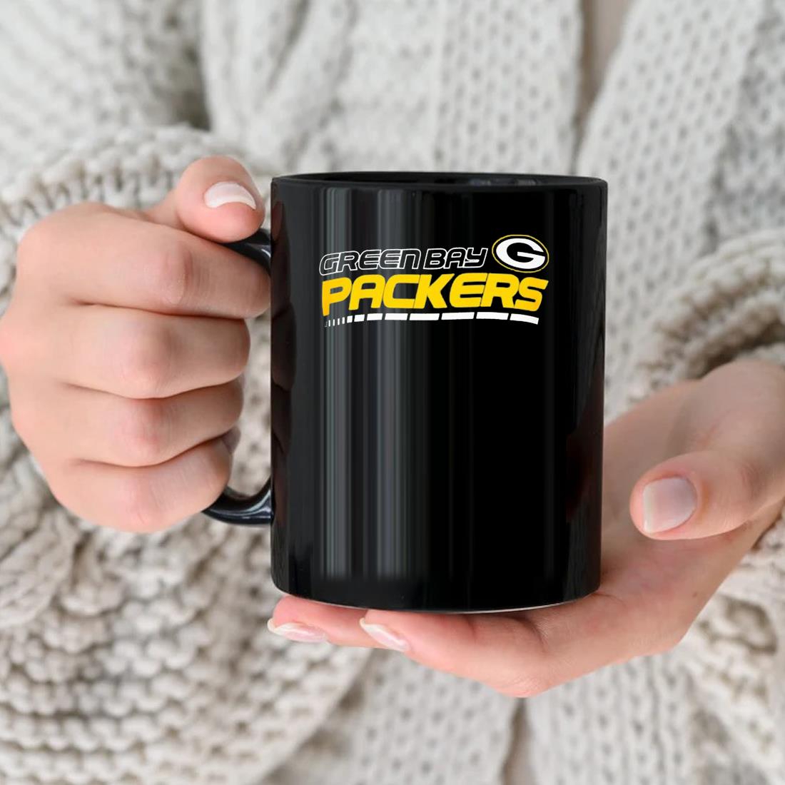 Green Bay Packers 14oz. Logo Relief Mug