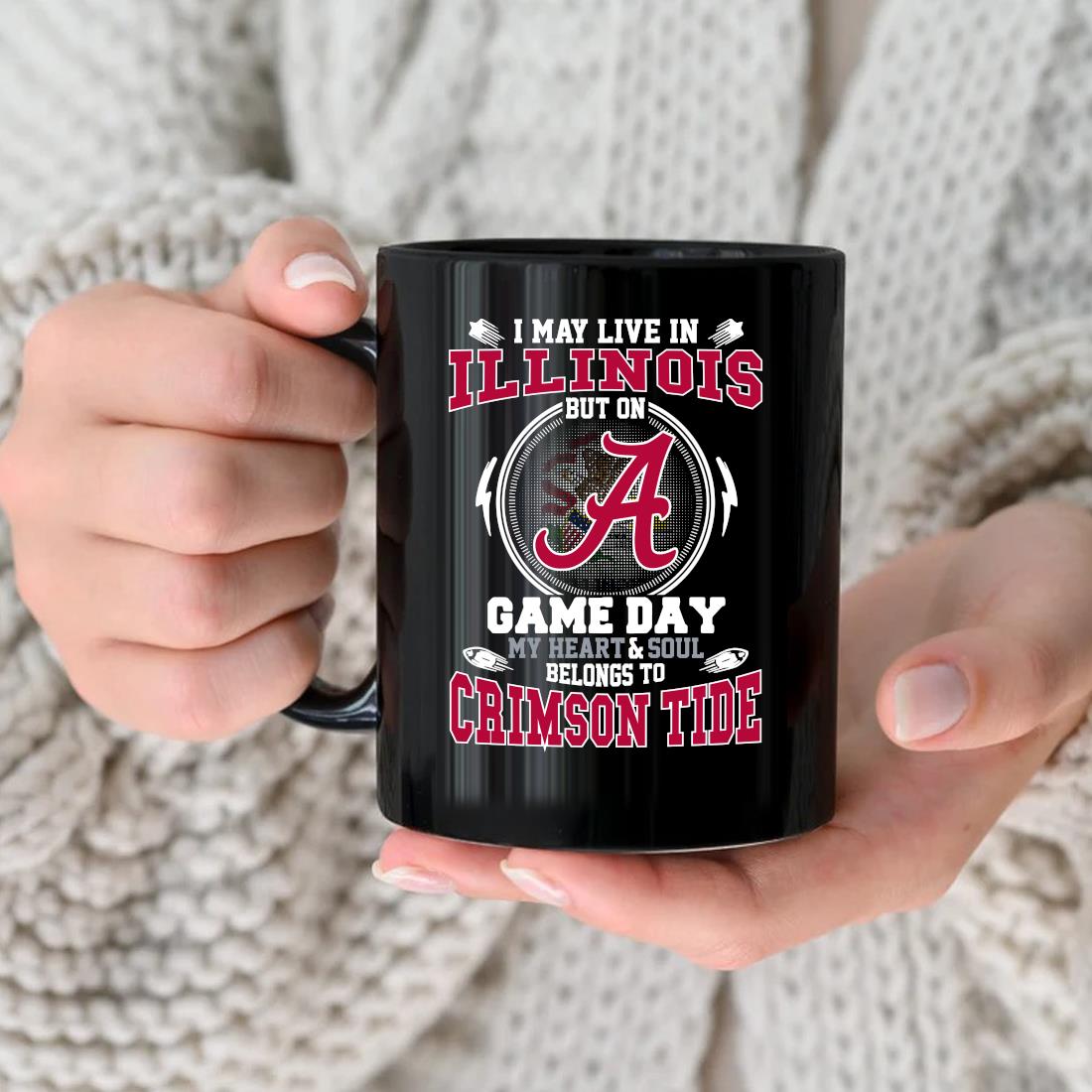 Alabama Crimson Tide Game Day Mug