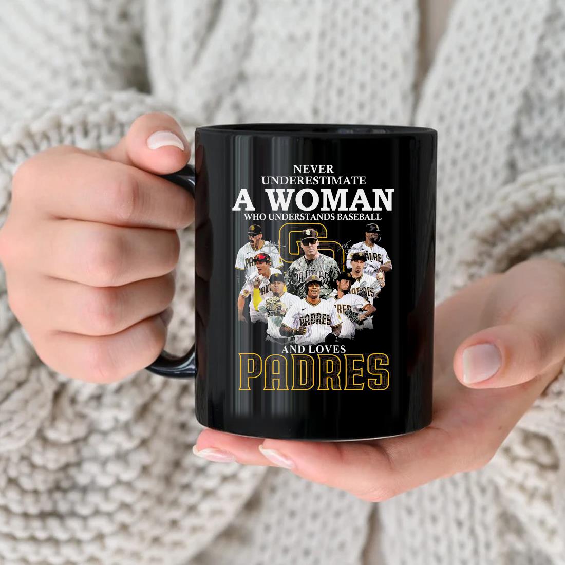 Official never Underestimate A Woman Who Understands Baseball And Loves Padres  T Shirt, hoodie, sweater, long sleeve and tank top