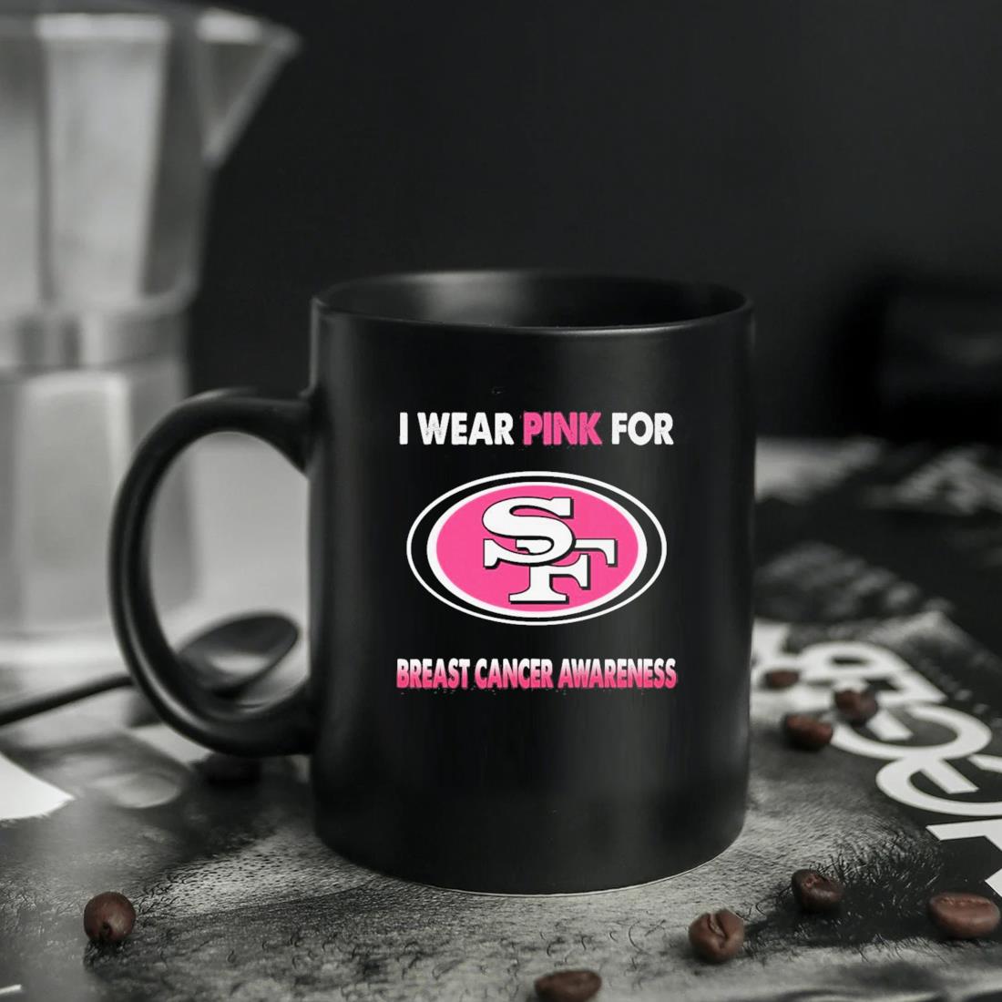 Original San Francisco 49ers I wear pink for Breast Cancer Awareness 2023  shirt, hoodie, sweater, long sleeve and tank top