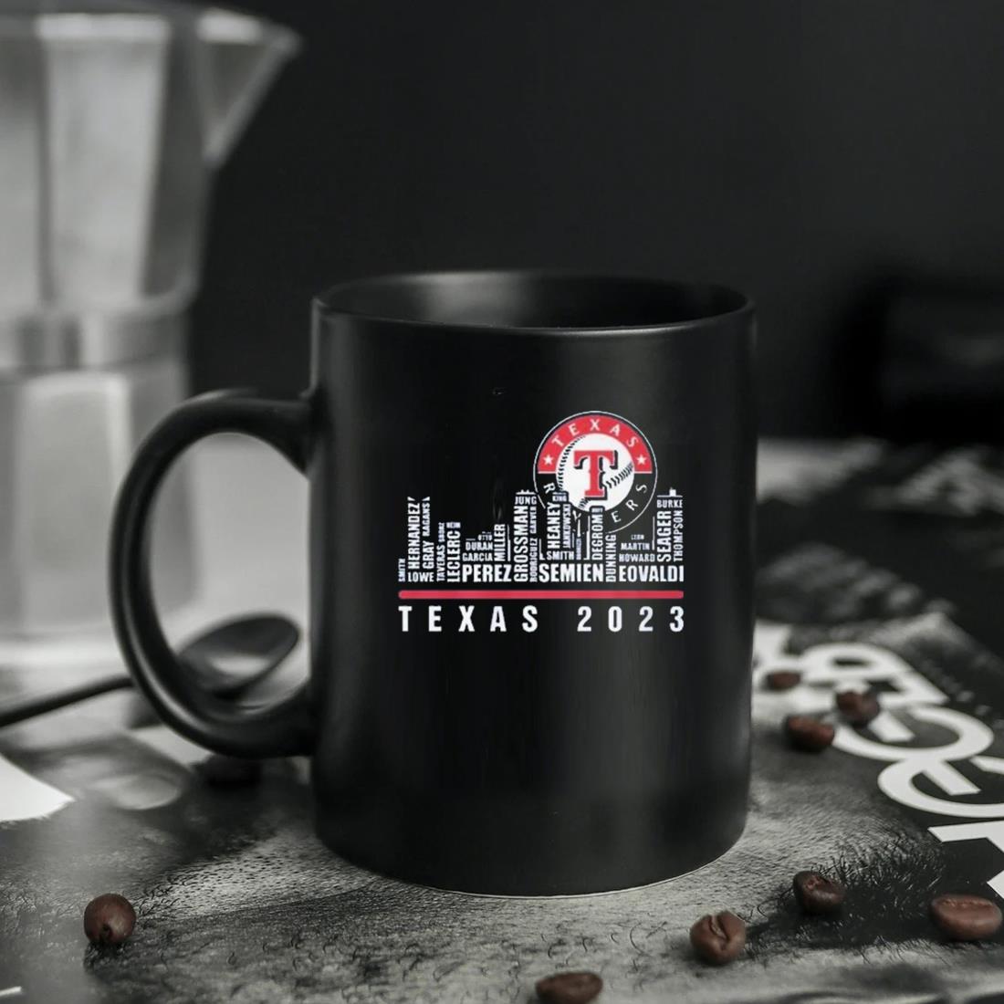 Texas - Rangers - 2023 - Texas Rangers - Mug