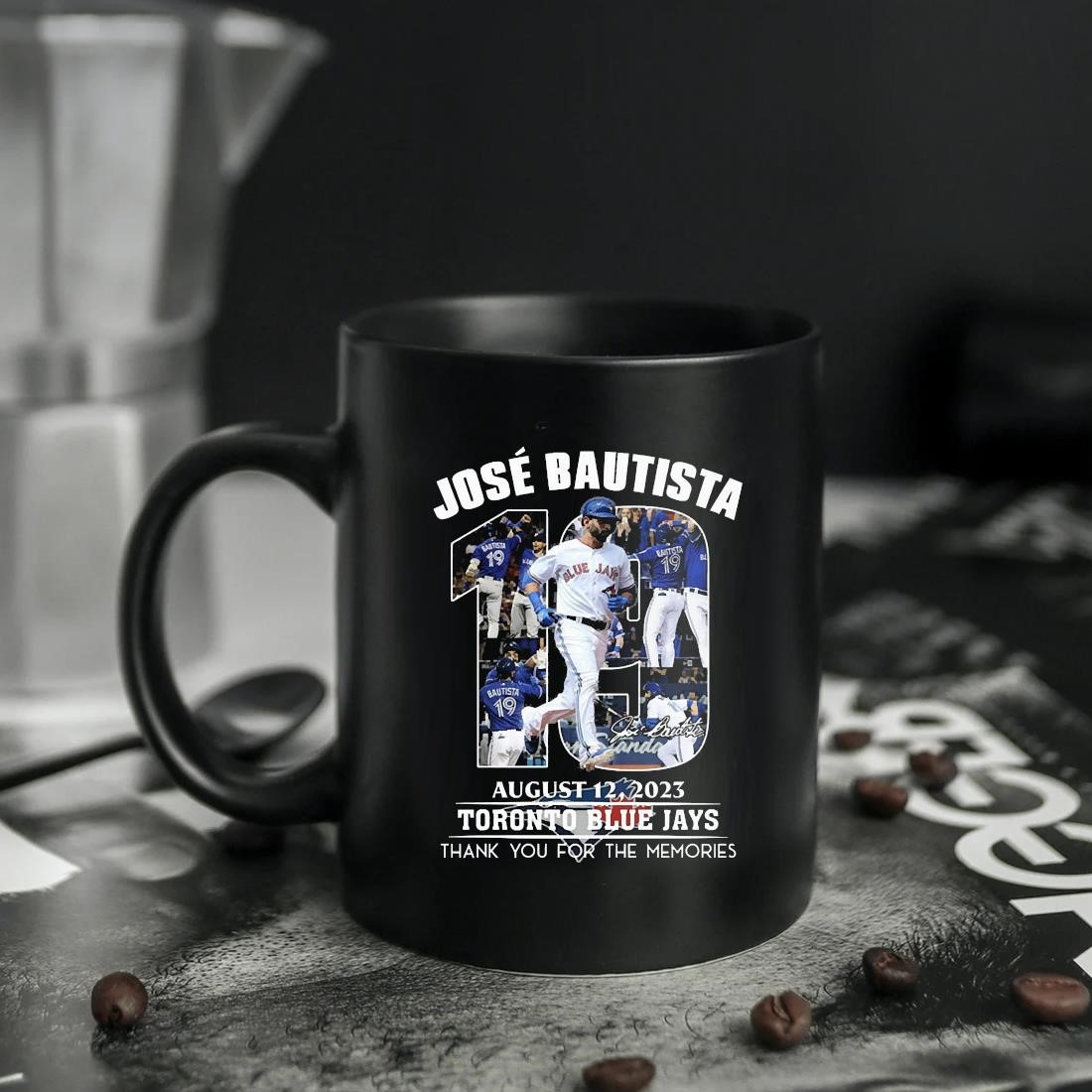 Official Jose Bautista August 12, 2023 Toronto Blue Jays Thank You For The  Memories T-Shirt, hoodie, sweater, long sleeve and tank top