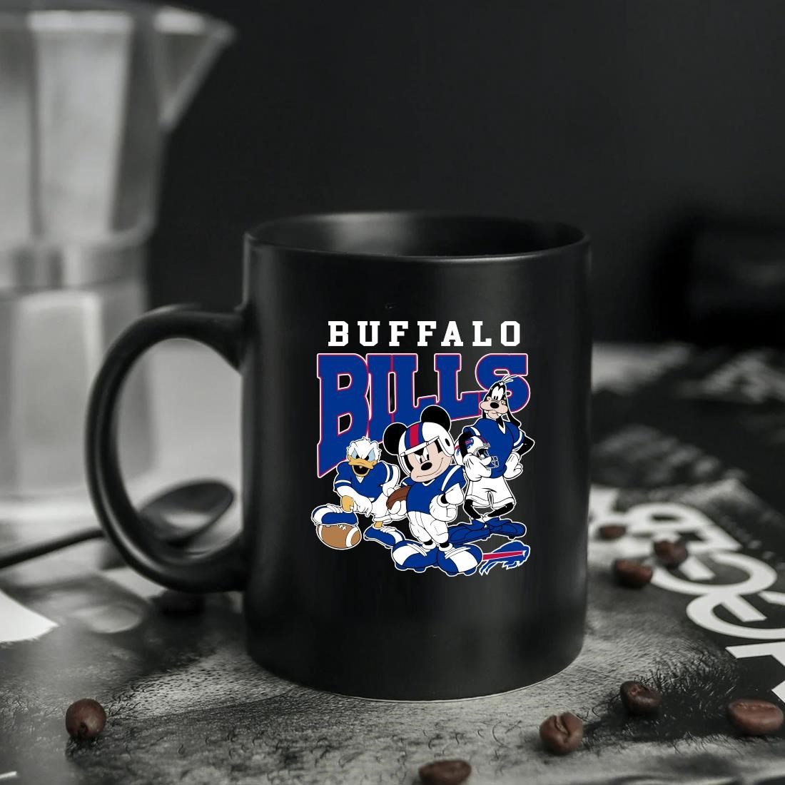 Official Mickey Mouse And Friends Buffalo Bills Mug, hoodie