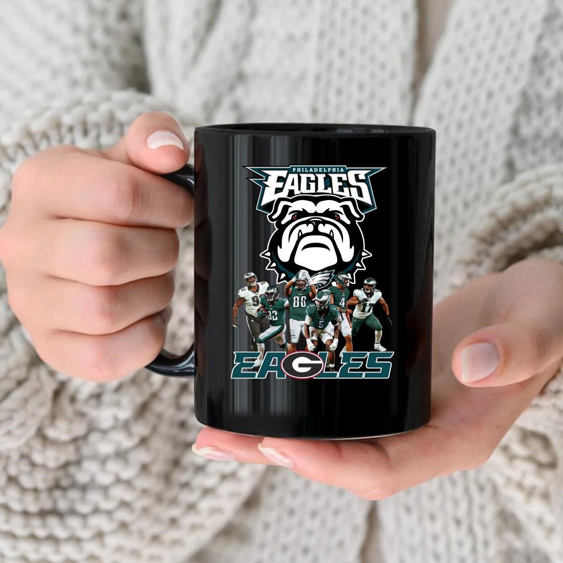 Eagles Dawgs Philadelphia Eagles and Georgia Bulldogs players 2023 T-shirt,  hoodie, sweater, long sleeve and tank top