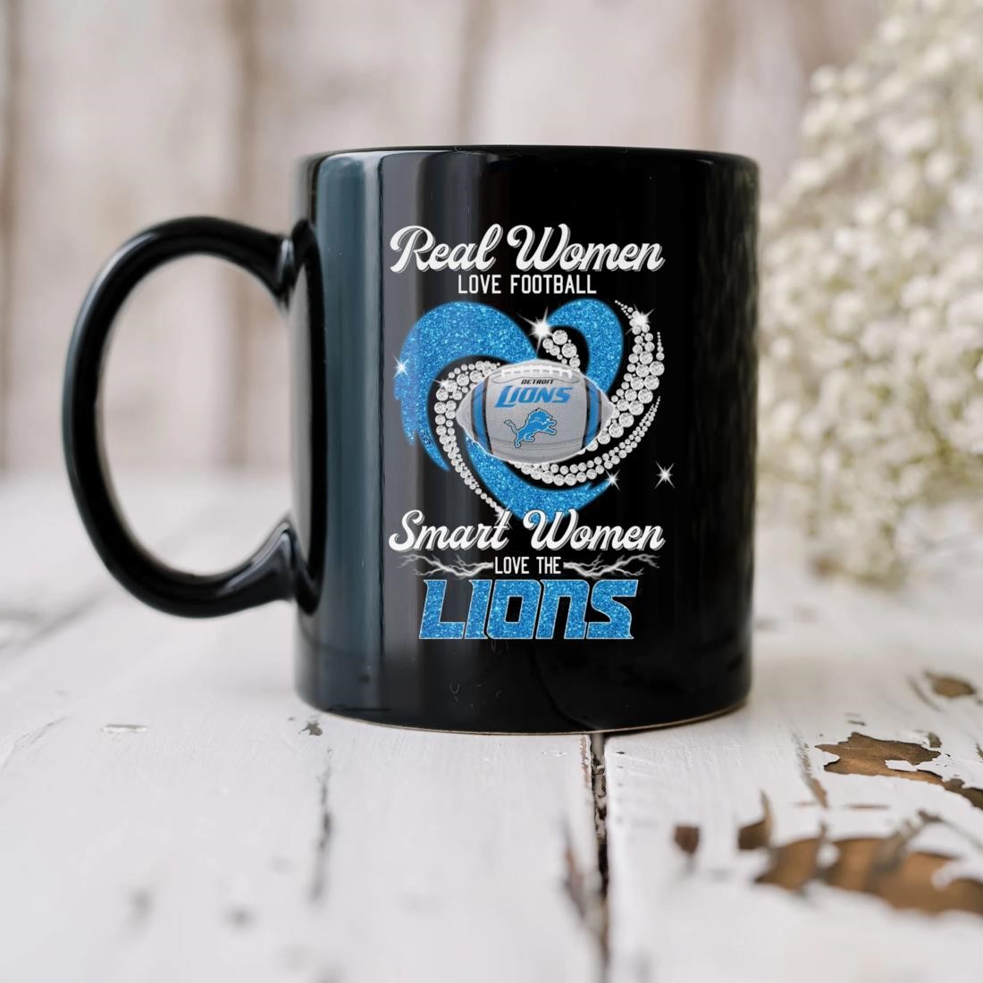 Real Women Love Football Smart Women Love The Detroit Lions 2023 Shirt,  hoodie, longsleeve, sweatshirt, v-neck tee