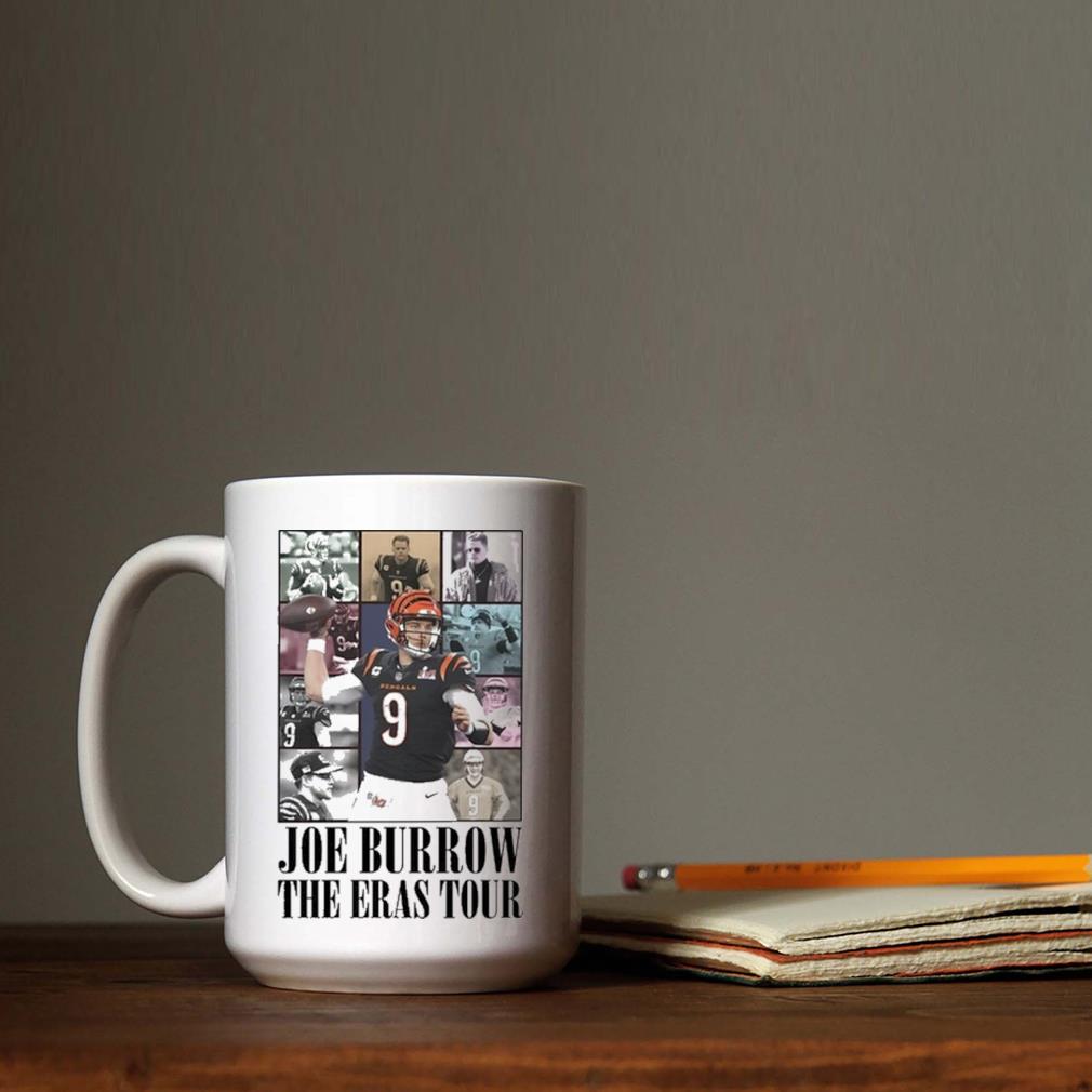 Joe Burrow 9 the Eras tour football poster shirt, hoodie, sweater, long  sleeve and tank top