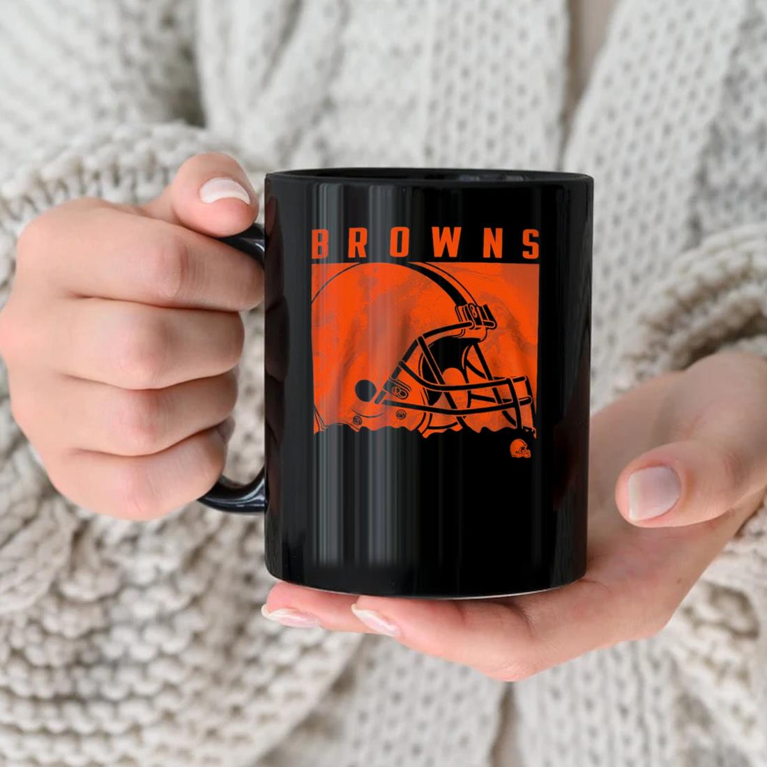 Nfl Team Apparel Youth Cleveland Browns Liquid Camo Mug, hoodie, sweater,  long sleeve and tank top