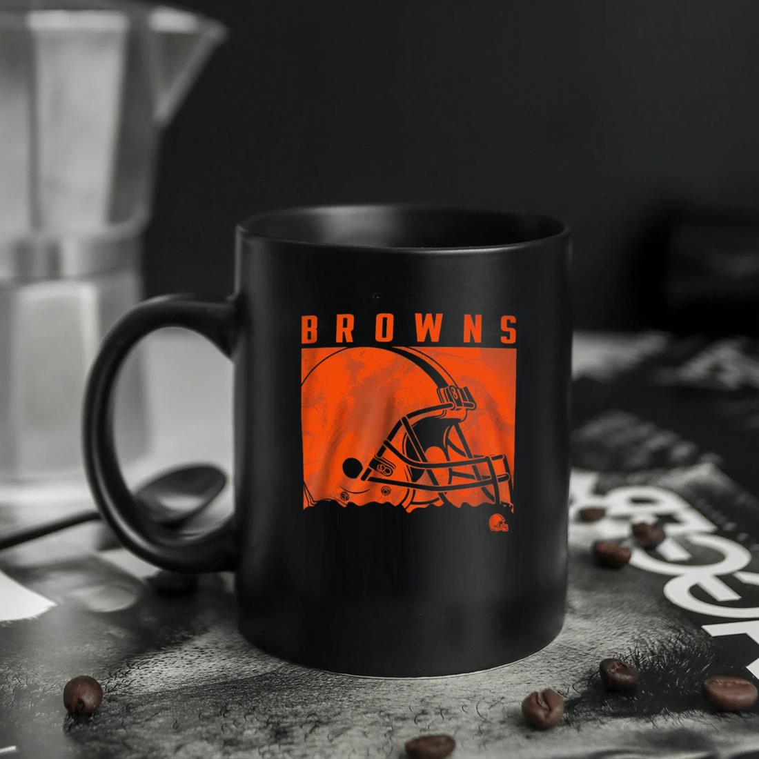 Nfl Team Apparel Youth Cleveland Browns Liquid Camo Mug, hoodie