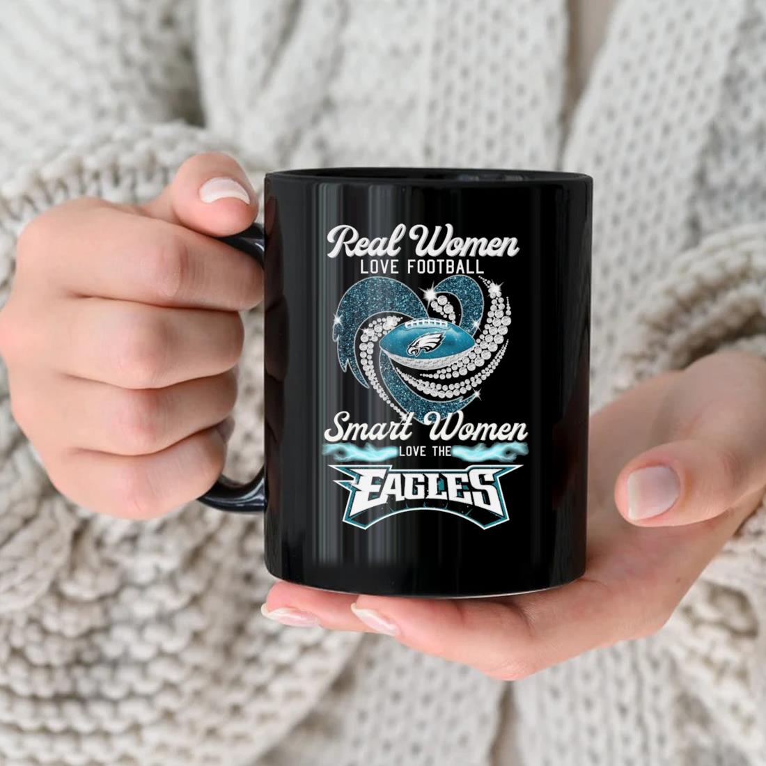 Philadelphia Eagles real women love football smart women love the