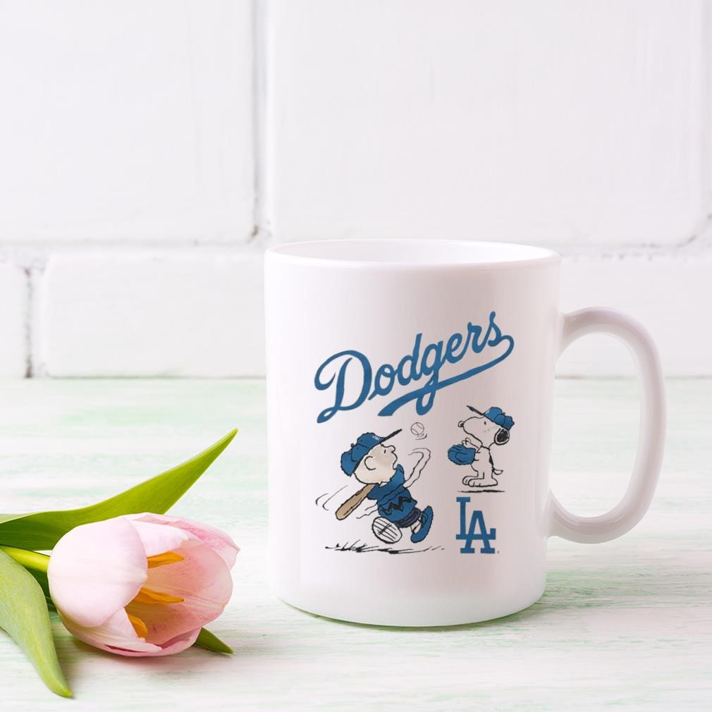 Charlie Brown And Snoopy Playing Baseball Los Angeles Dodgers MLB 2023  Shirt, hoodie, sweater, long sleeve and tank top