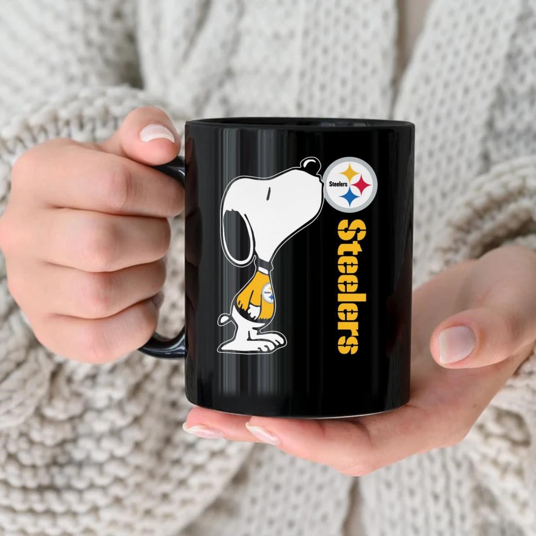 Snoopy Kiss Pittsburgh Steelers Logo 2023 T-shirt,Sweater, Hoodie, And Long  Sleeved, Ladies, Tank Top