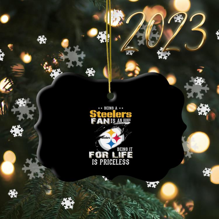 The Pittsburgh Steelers Coolest Fans Ornament Collection