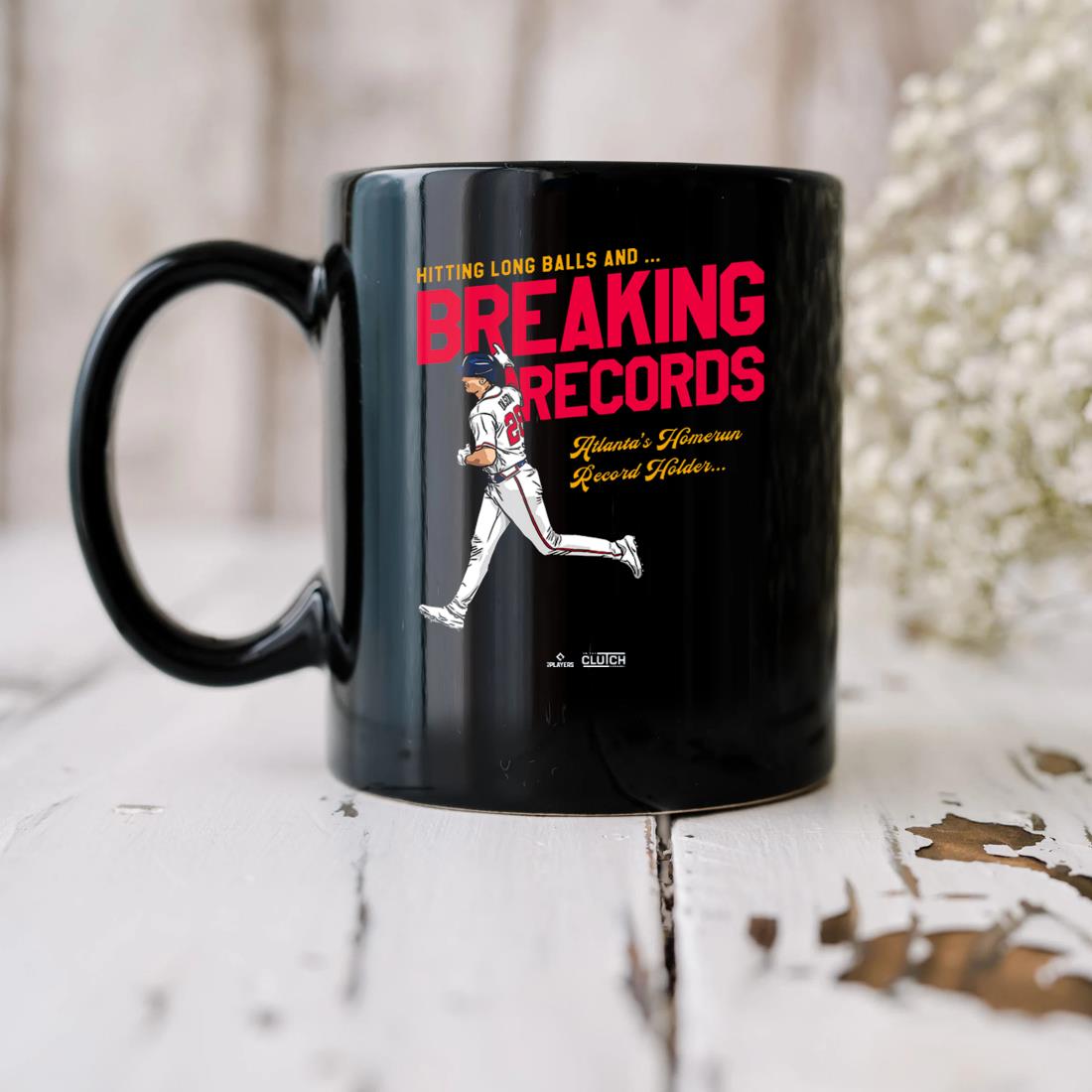 Matt olson breaking records mlbpa shirt, hoodie, sweater, long