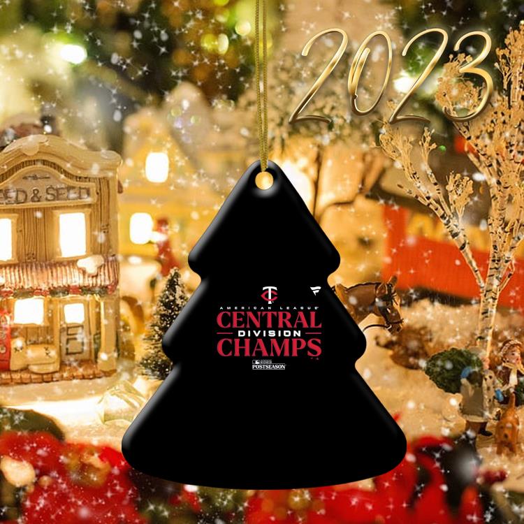 2023 AL Central Division Champions Minnesota Twins 2002-2023 Ornament -  Teespix - Store Fashion LLC