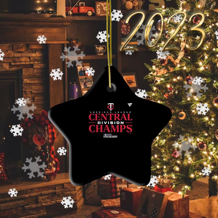 2023 AL Central Division Champions Minnesota Twins 2002-2023 Ornament -  Teespix - Store Fashion LLC