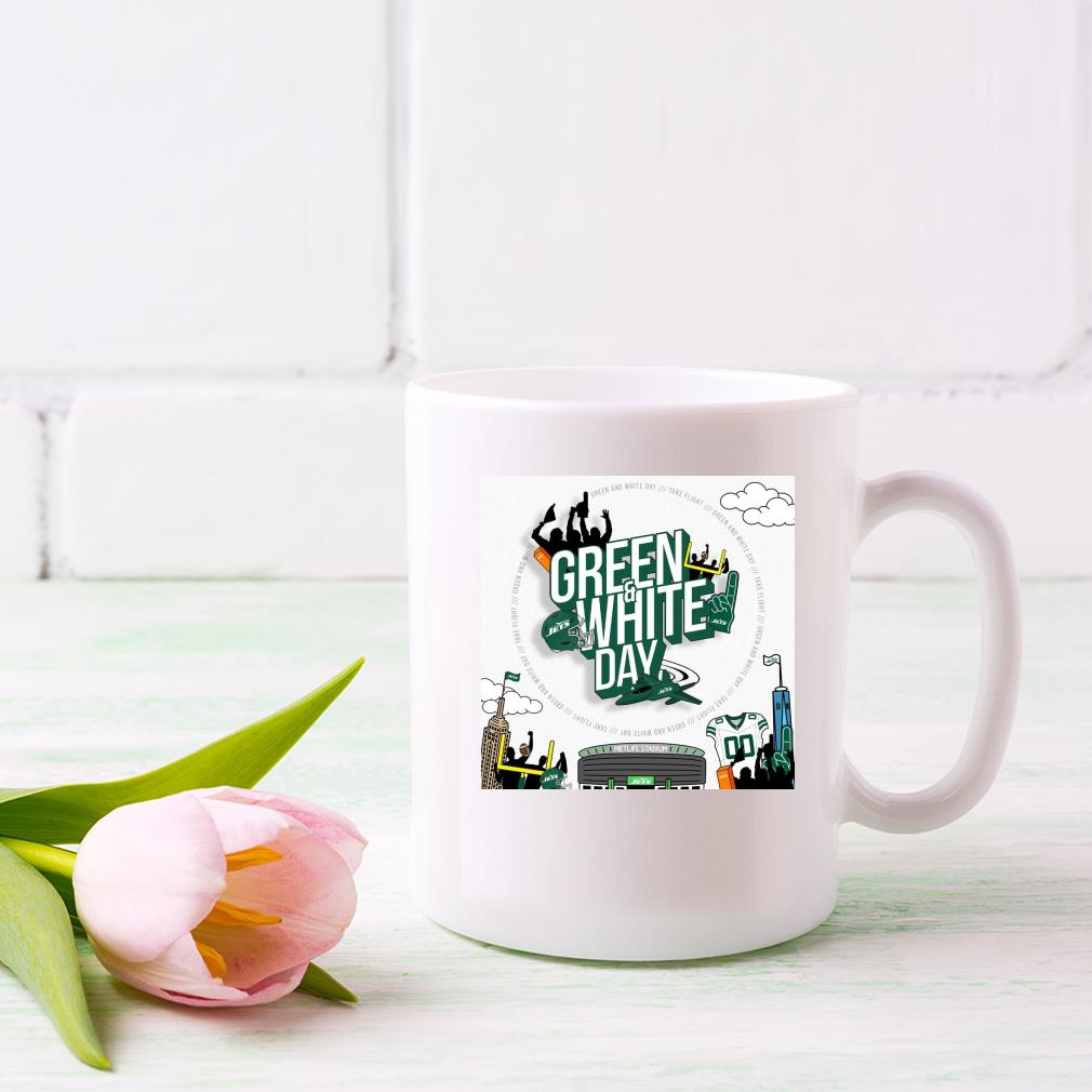 New York Jets Green & White Day 2023 Mug, hoodie, sweater, long sleeve and  tank top