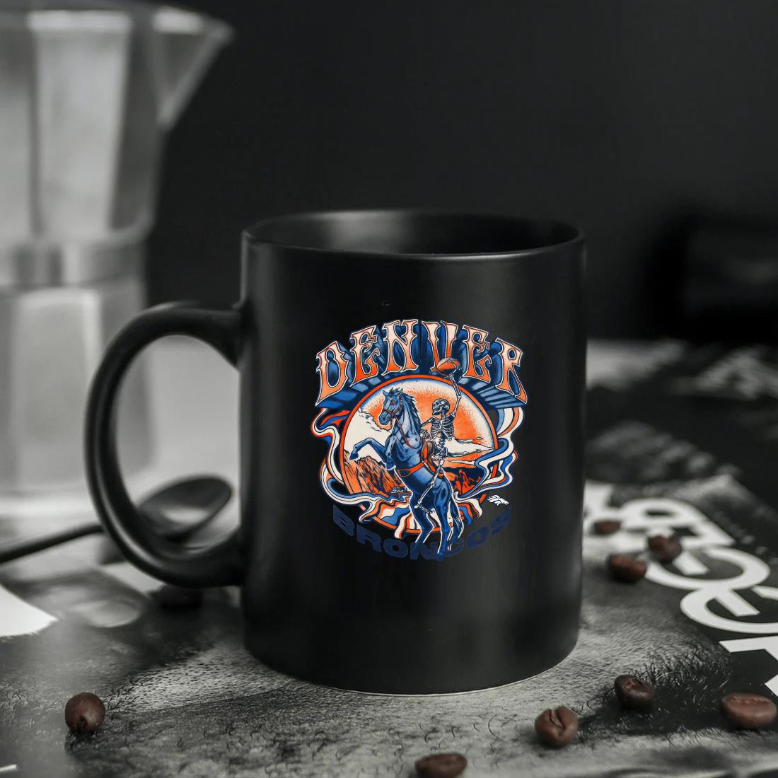 Original Grateful Dead Homage Denver Broncos Mug, hoodie, sweater