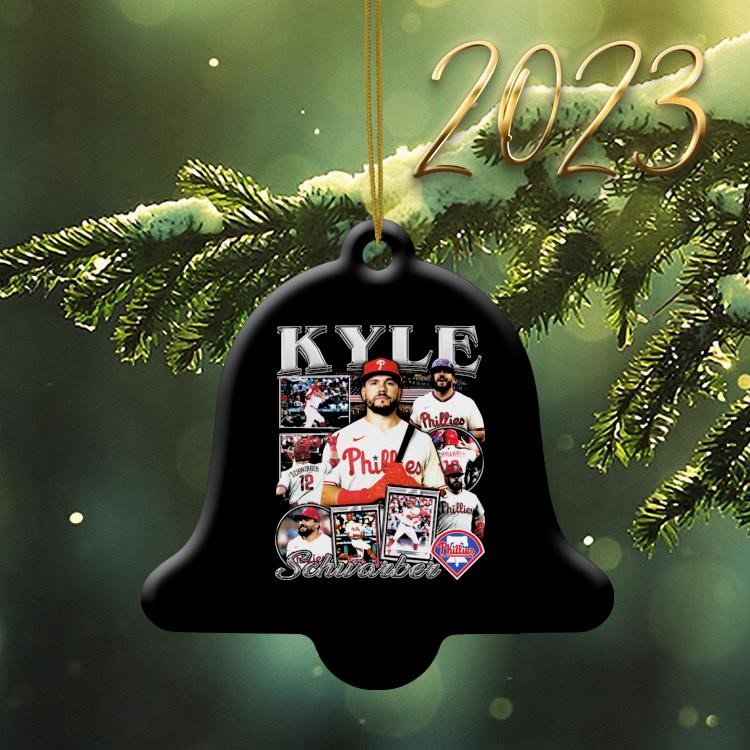 Kyle Schwarber Philadelphia Schwarbomb Ornament Custom Name