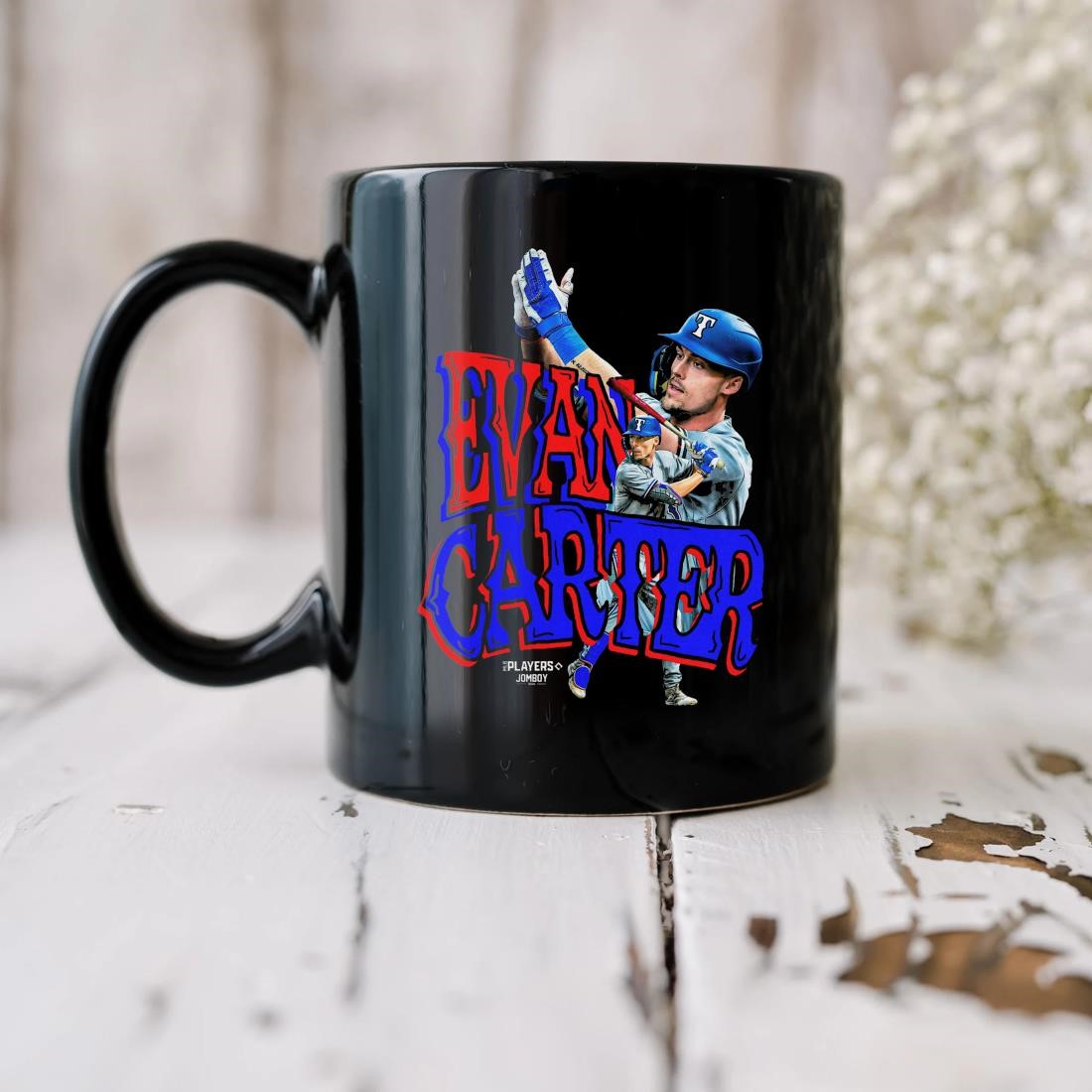 Evan Carter Texas Rangers 2023 Coffee Mug