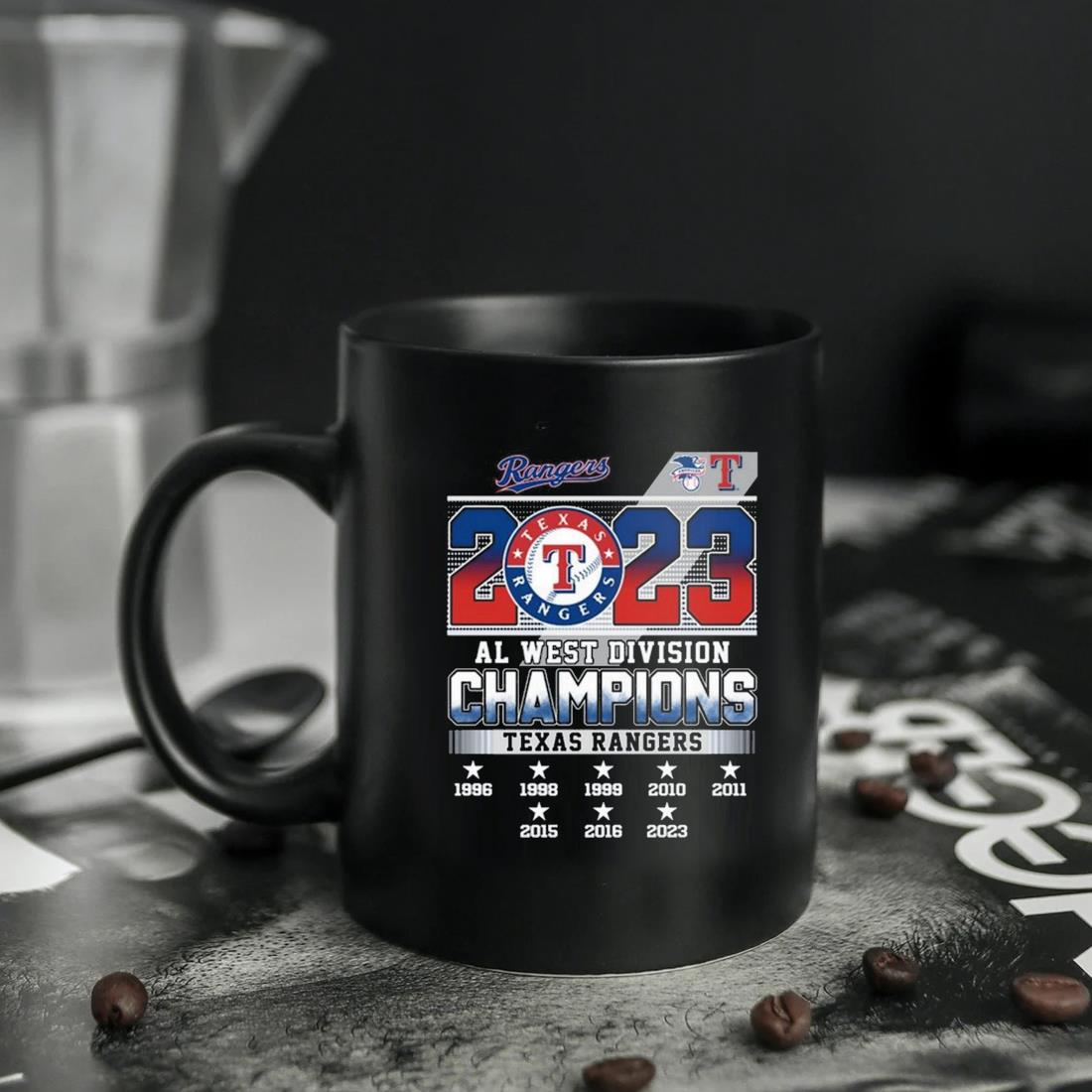 Official texas Rangers 1996-2023 American League West Division