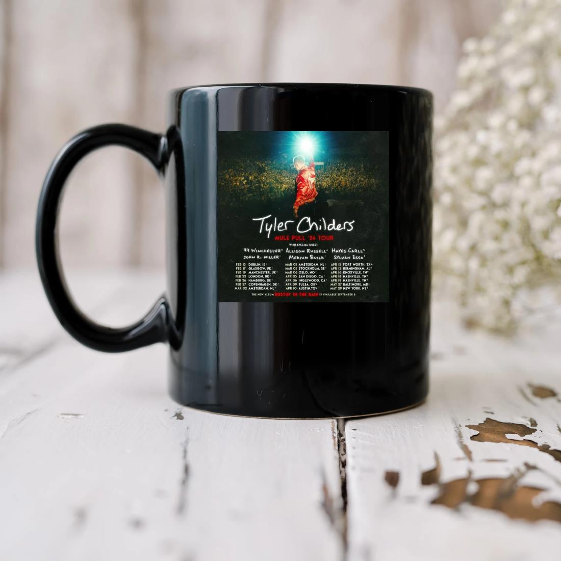 Tyler Childers Mule Pull Tour 2024 Performance Schedule Mug, hoodie