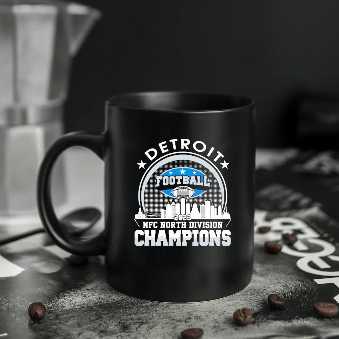 Detroit Lions 23oz. Double Ceramic Mug