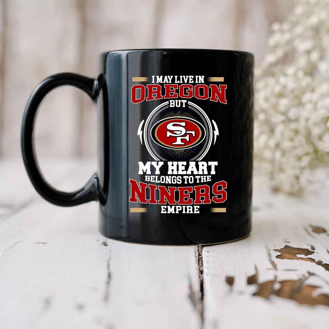 49ers BANG BANG NINER GANG Mug  49ers Mug of Champions –