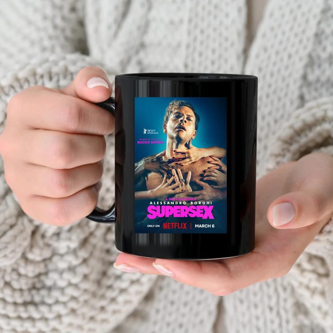 Netflix Series Supersex Inspired By The Life Of Rocco Siffredi Alessandro  Borhi Mug, hoodie, sweater, long sleeve and tank top